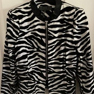 Zebra Print Jacket